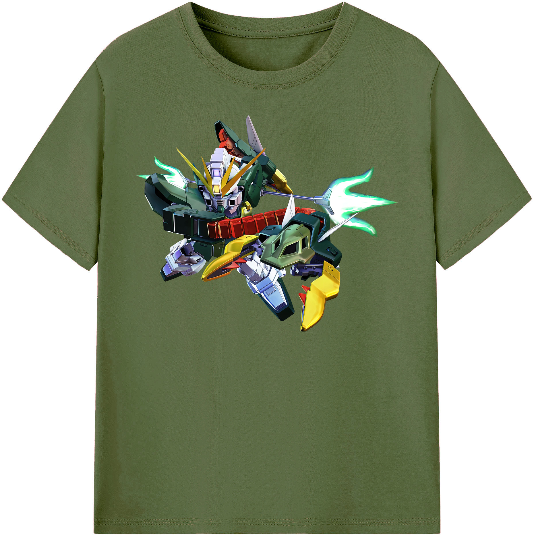 （画像用） 機動戦士ガンダム Mobile Suit Gundam 綿100％半袖Tシャツ（フロントプリント）